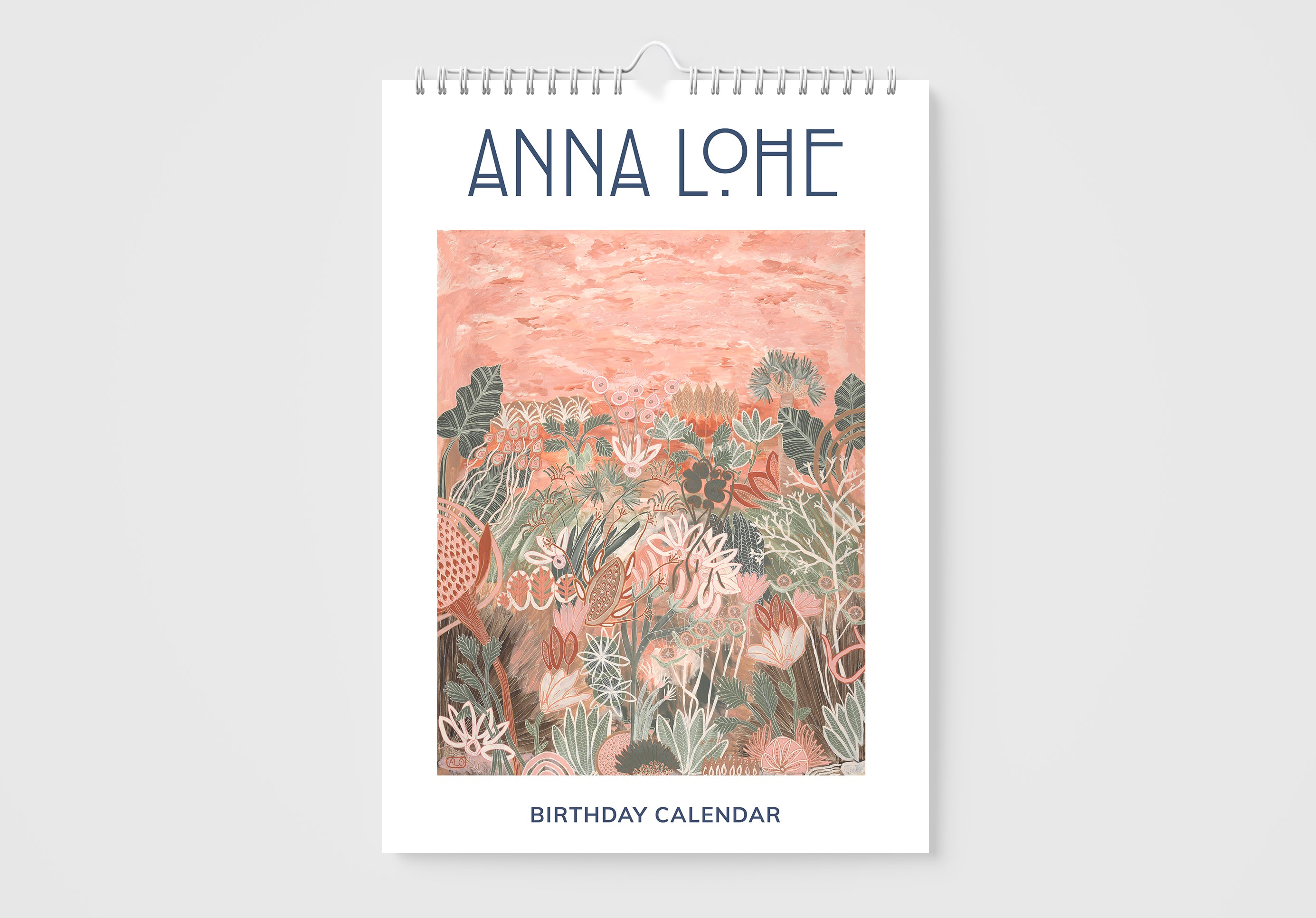Birthday & Anniversary Calendar by Anna Lohe