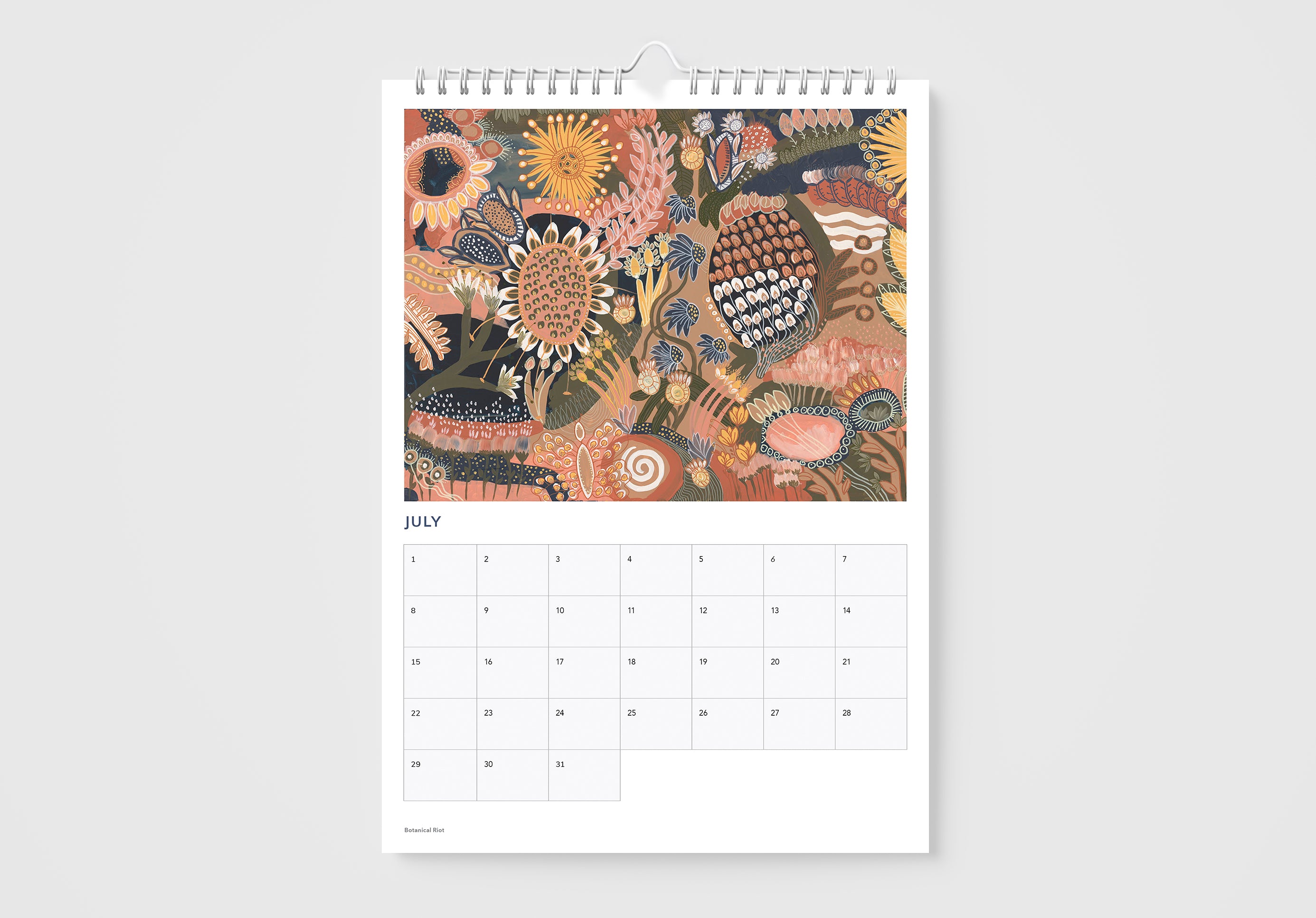 Birthday & Anniversary Calendar by Anna Lohe
