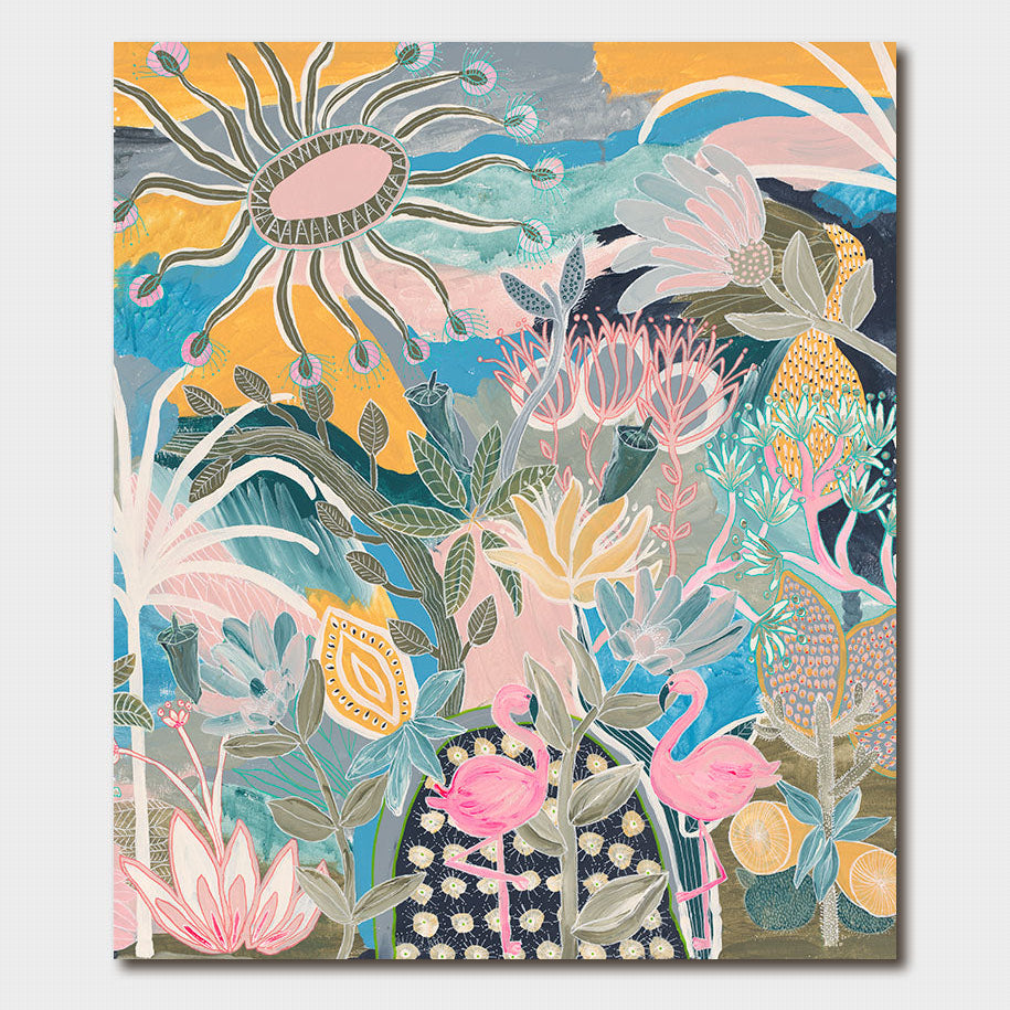 Flamingo Fandango - 3 or 6 card packs