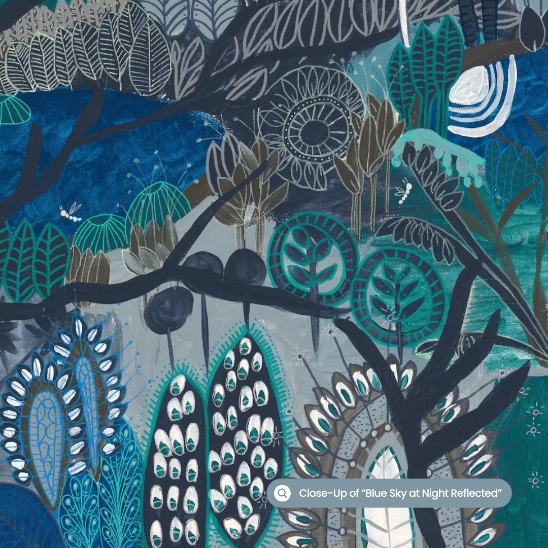 Blue Sky at Night & Reflected Pair