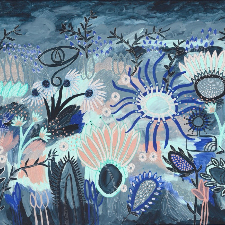 Jacaranda Bay Original Artwork
