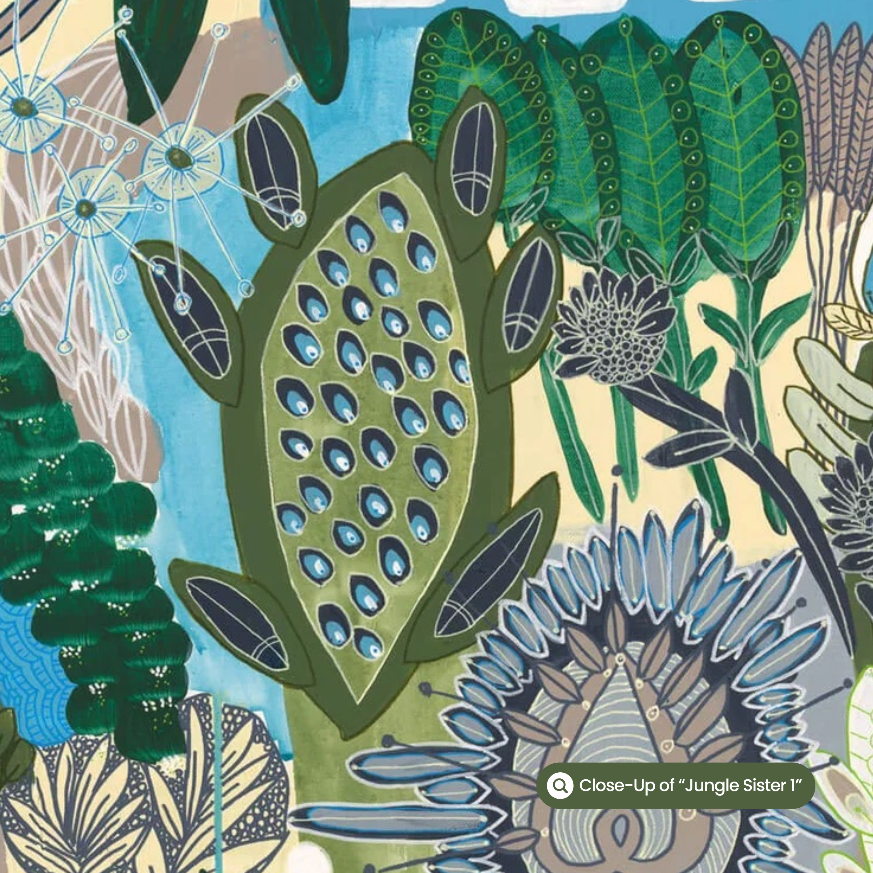 Jungle Sisters 1 & 2 pair