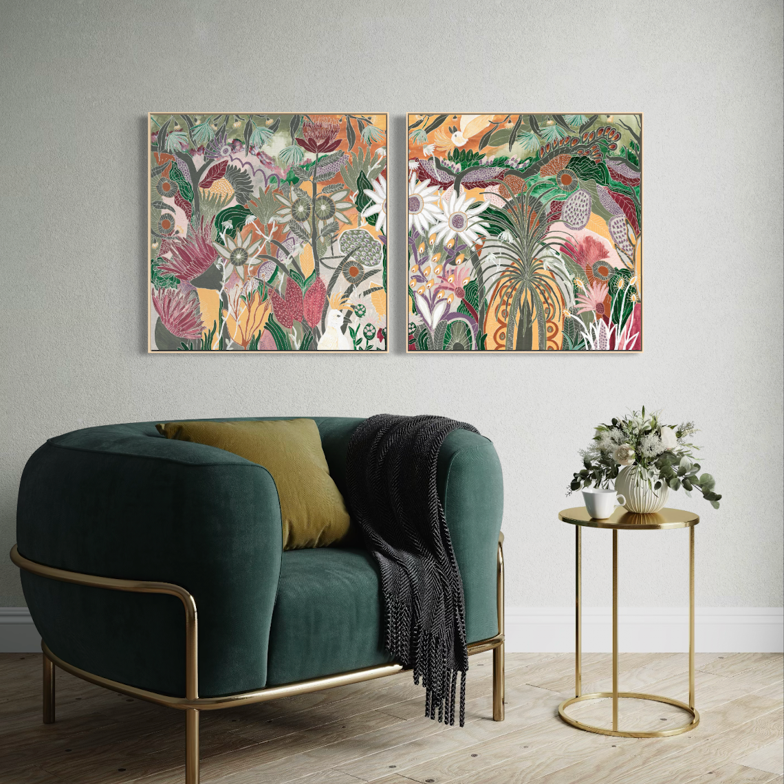 The Layered Garden 1 & 2 Pair