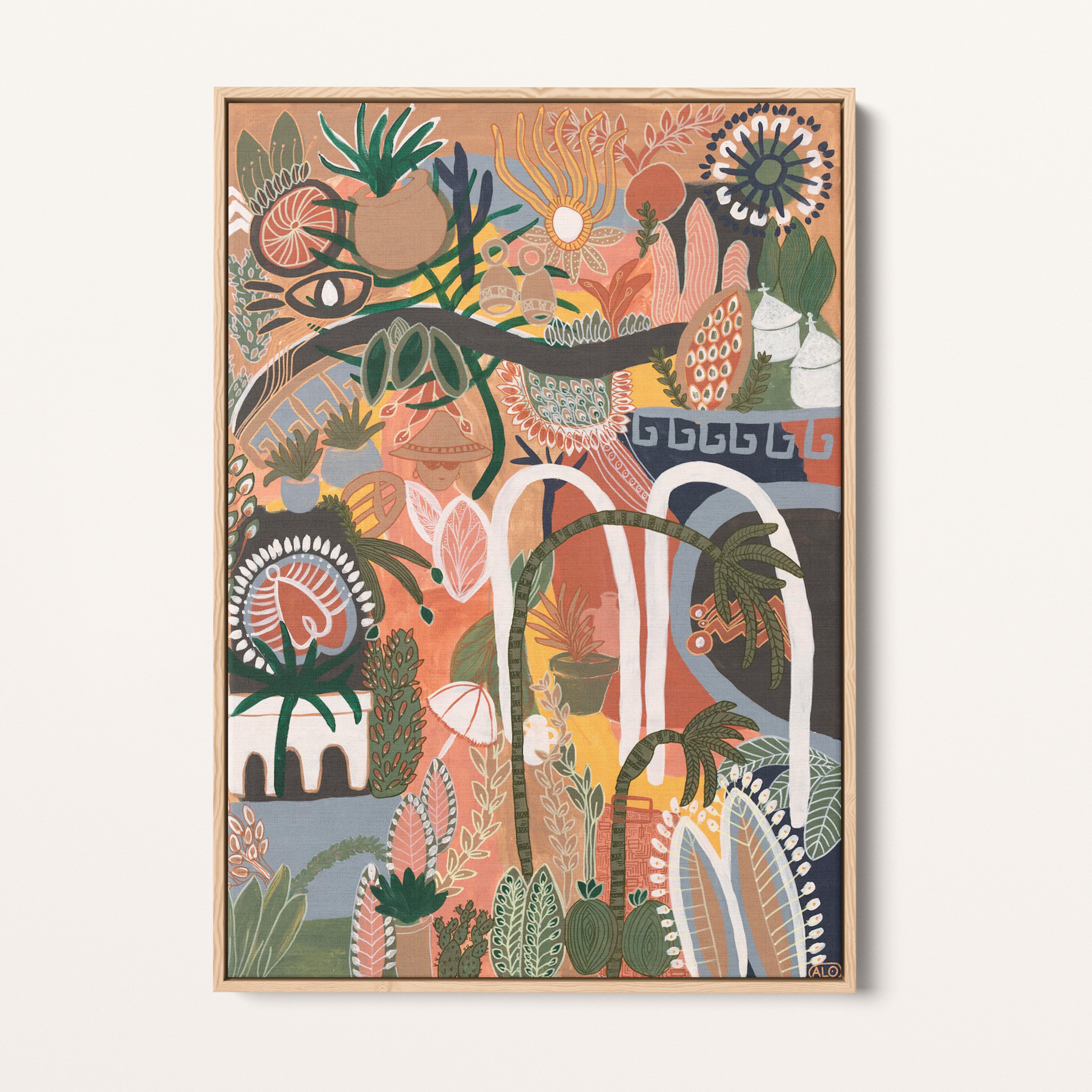 Puglia Viva and Mediterraneo Portrait Rectangle Pair