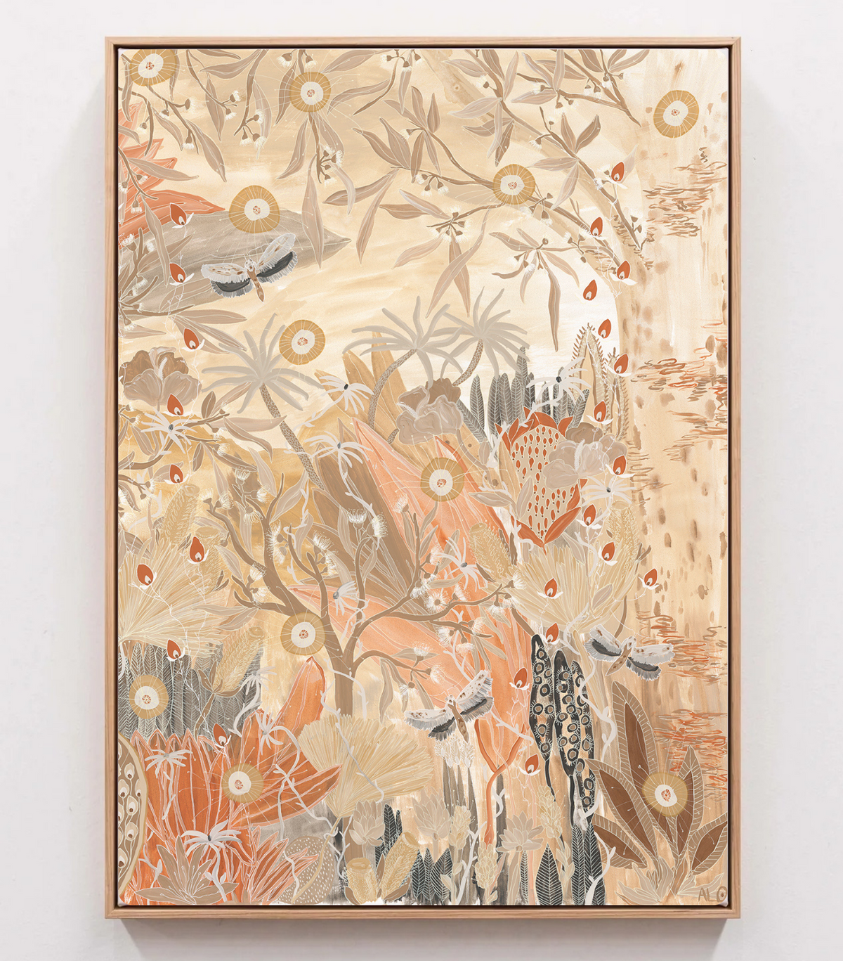 Scribbly Gum Lane Original Artwork