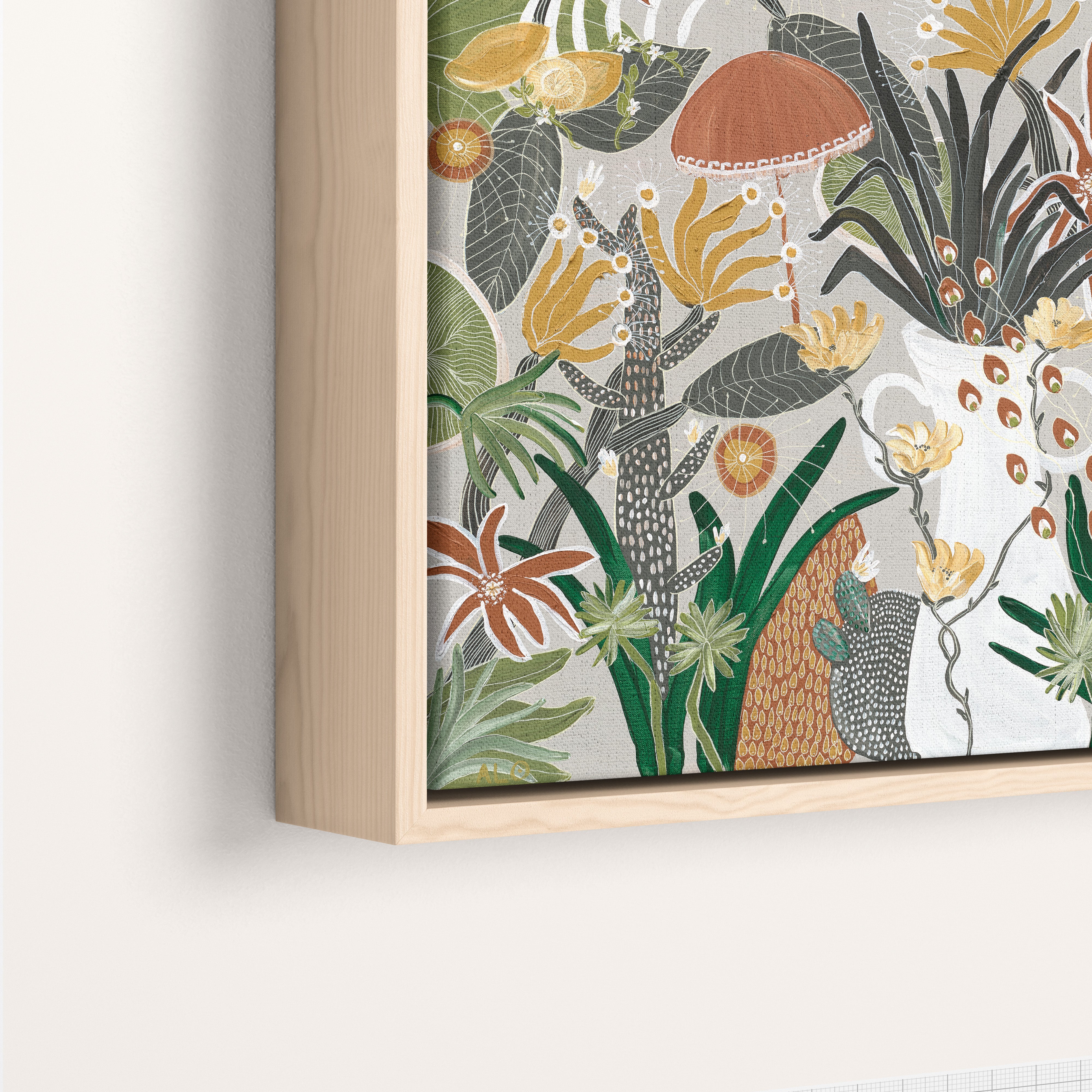 Tranquility & Tempranillo Original Artwork