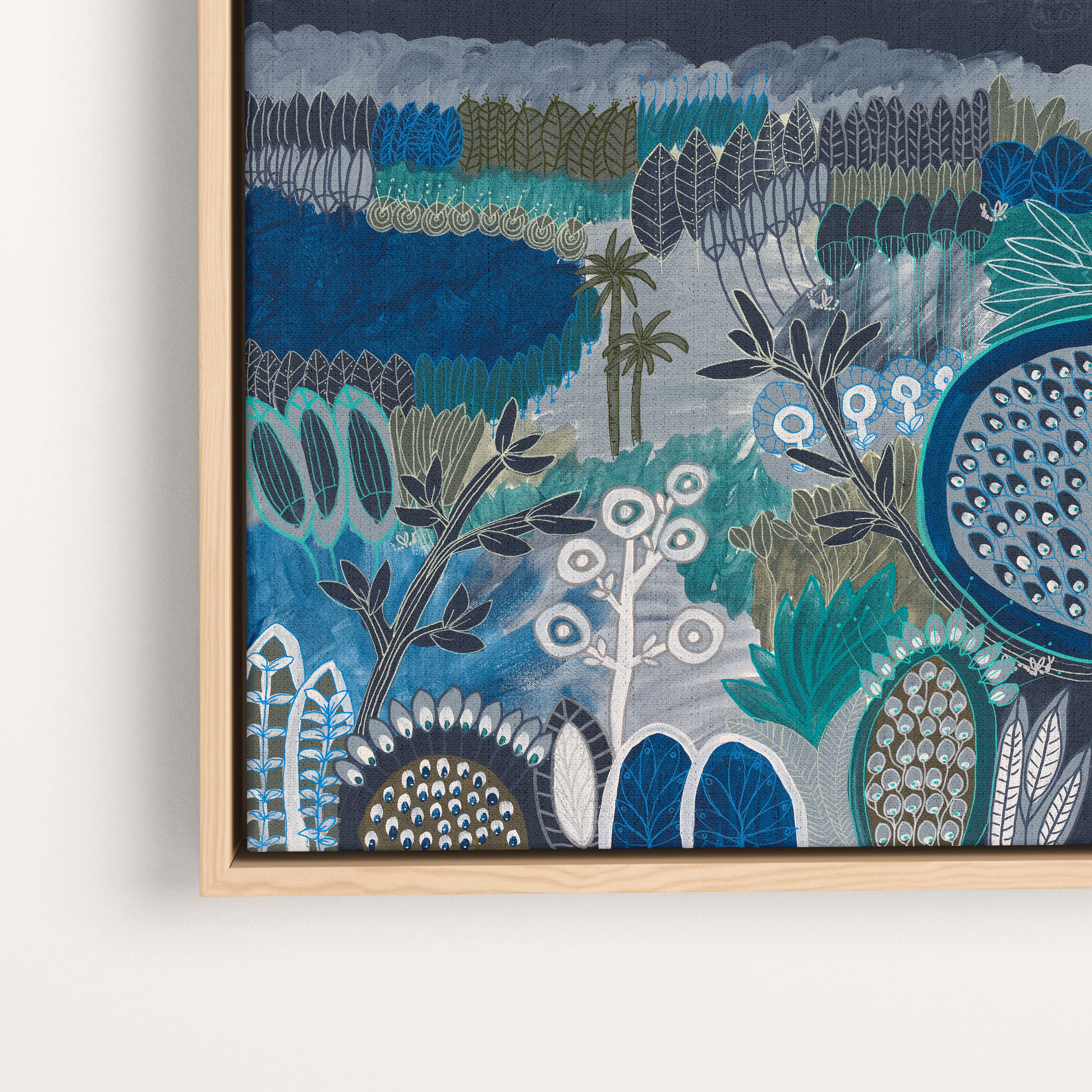 Blue-o-rama 3 Original Artwork (in IBIZA)