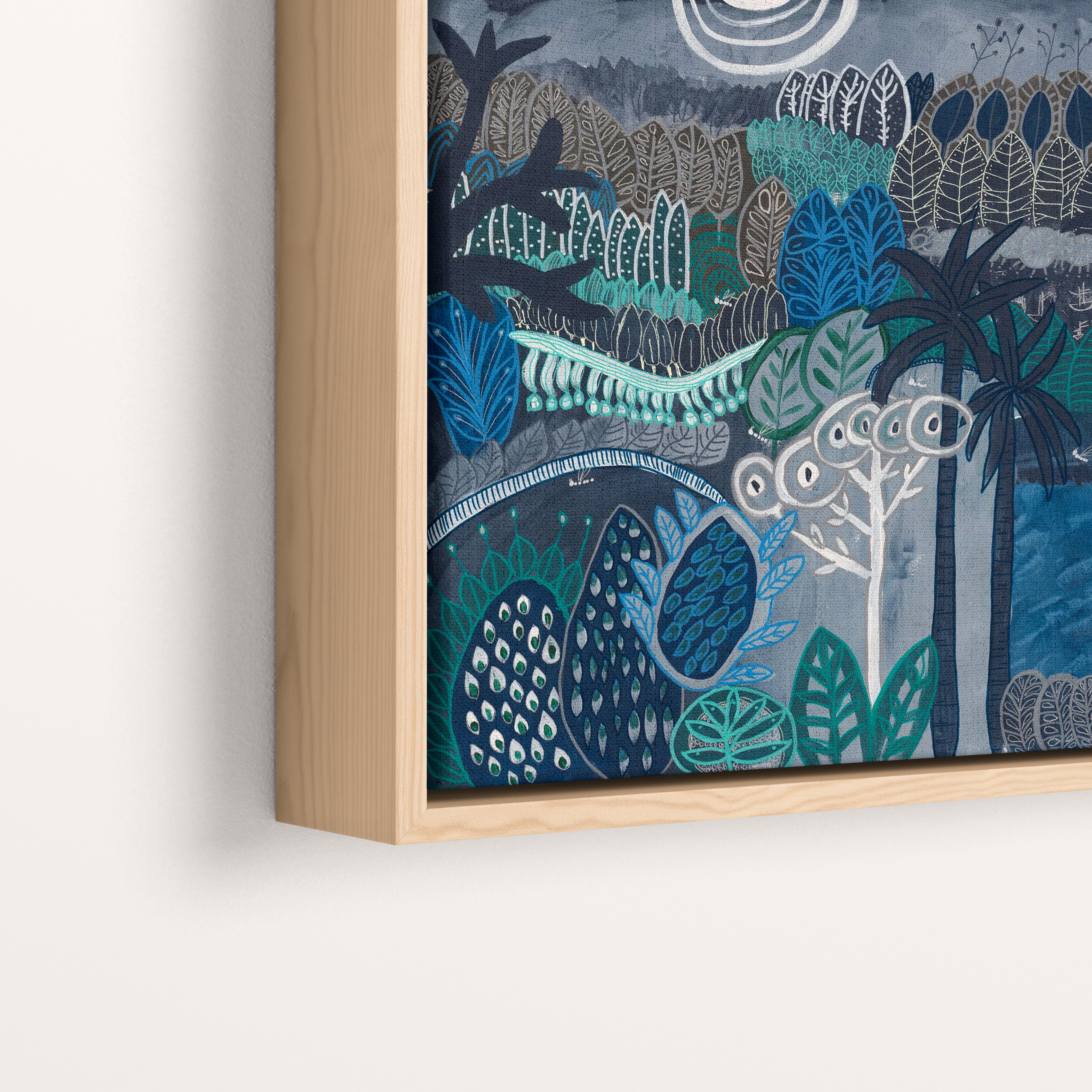 Blue Sky at Night & Reflected Pair