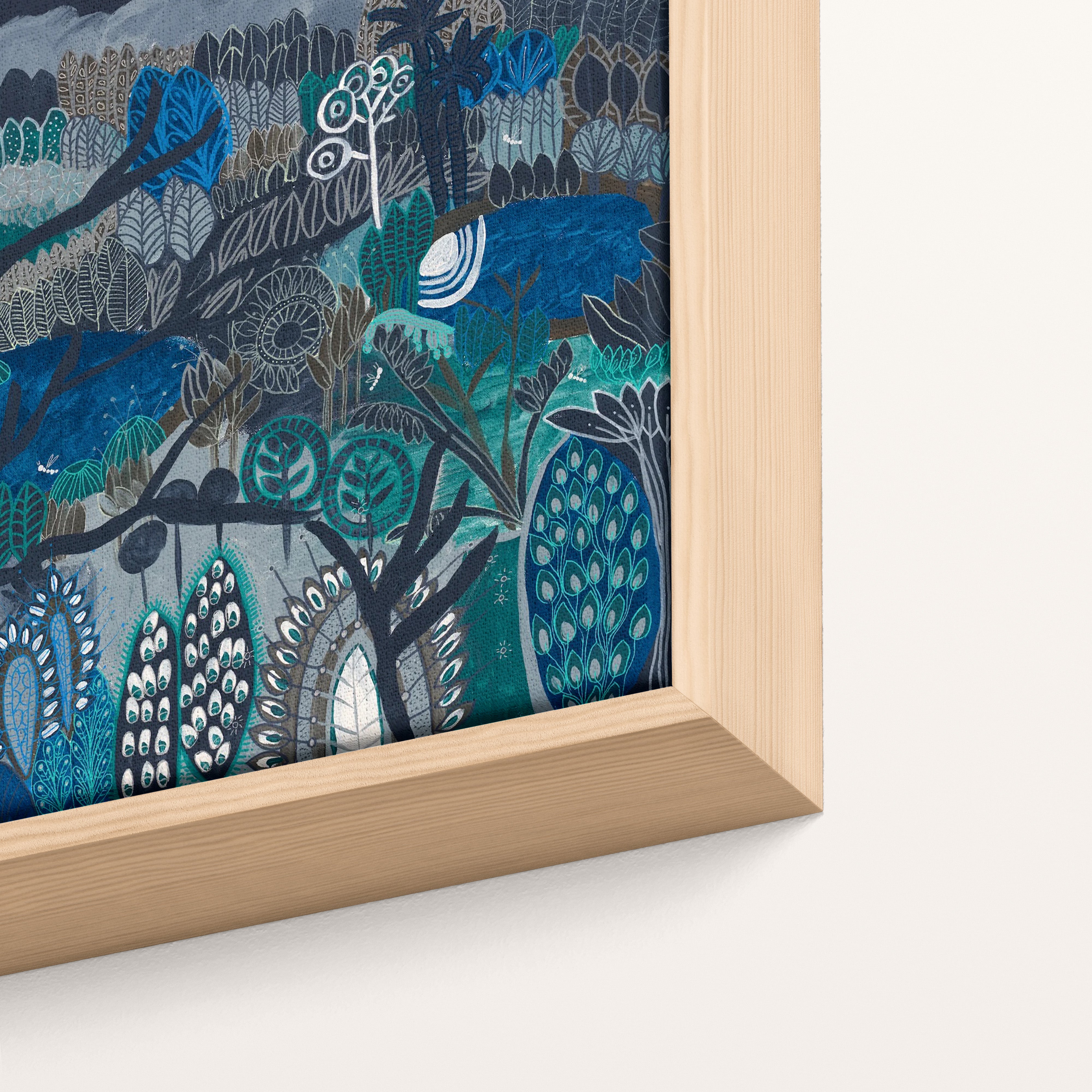 Blue Sky at Night & Reflected Pair