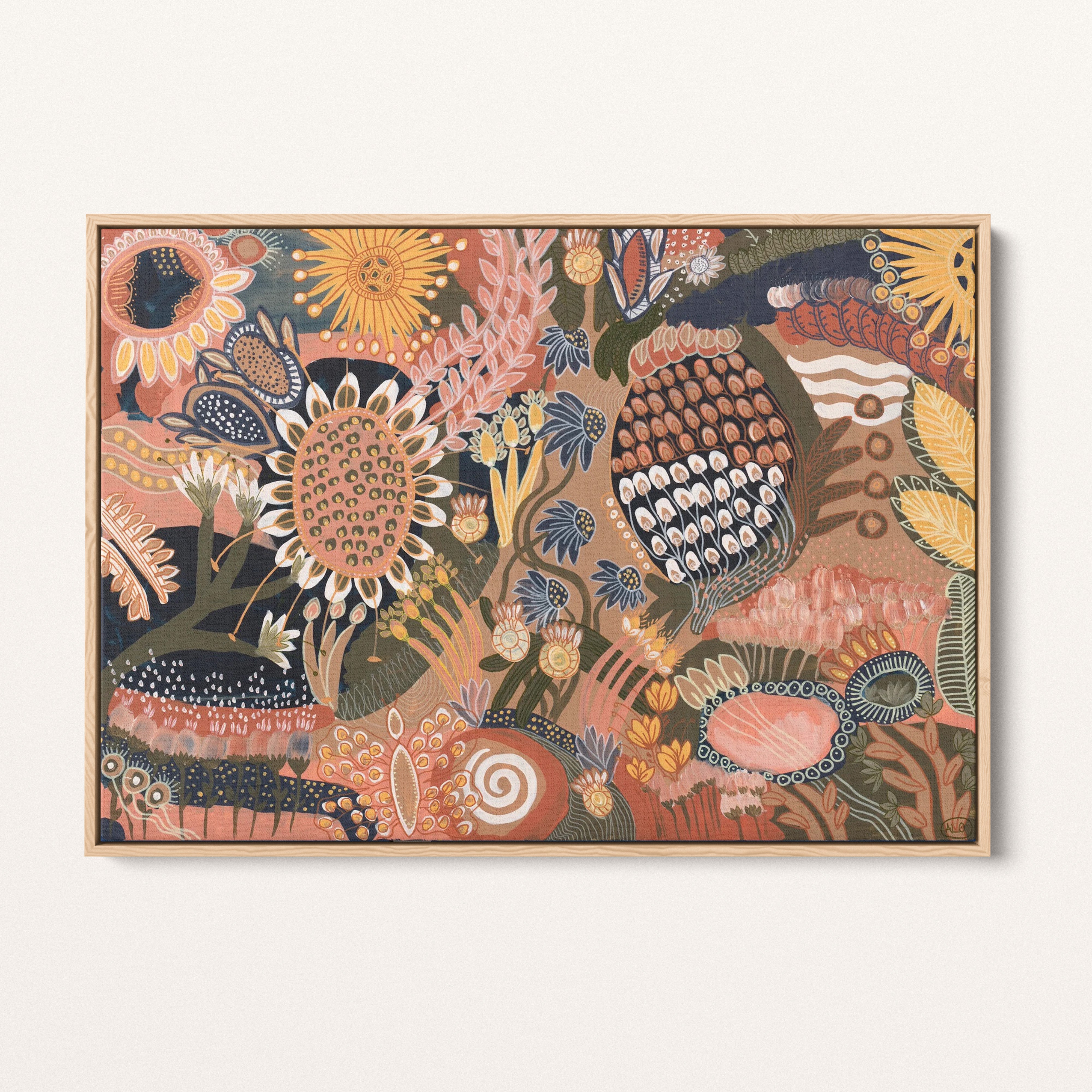 Botanical Riot Original Artwork