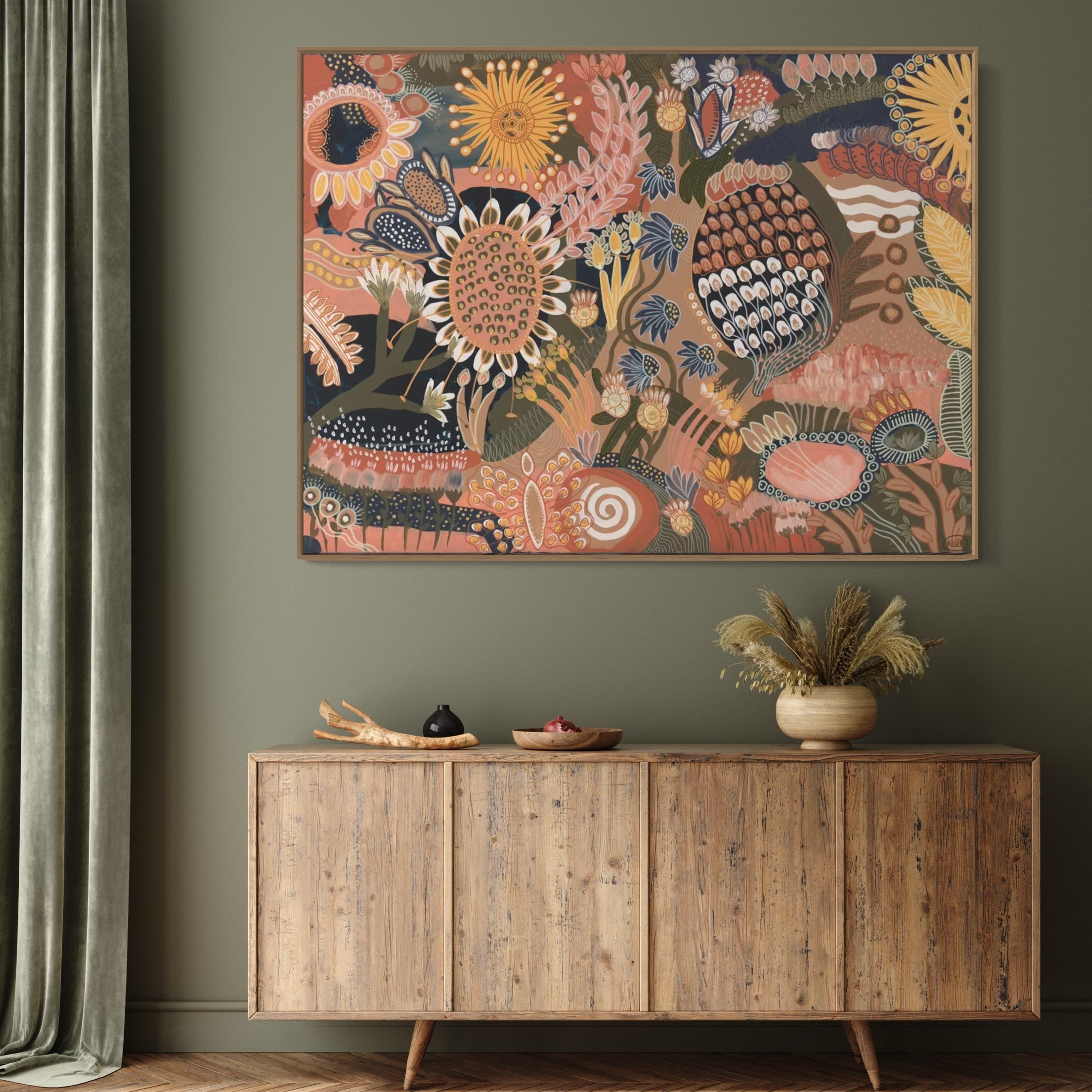 Botanical Riot Original Artwork