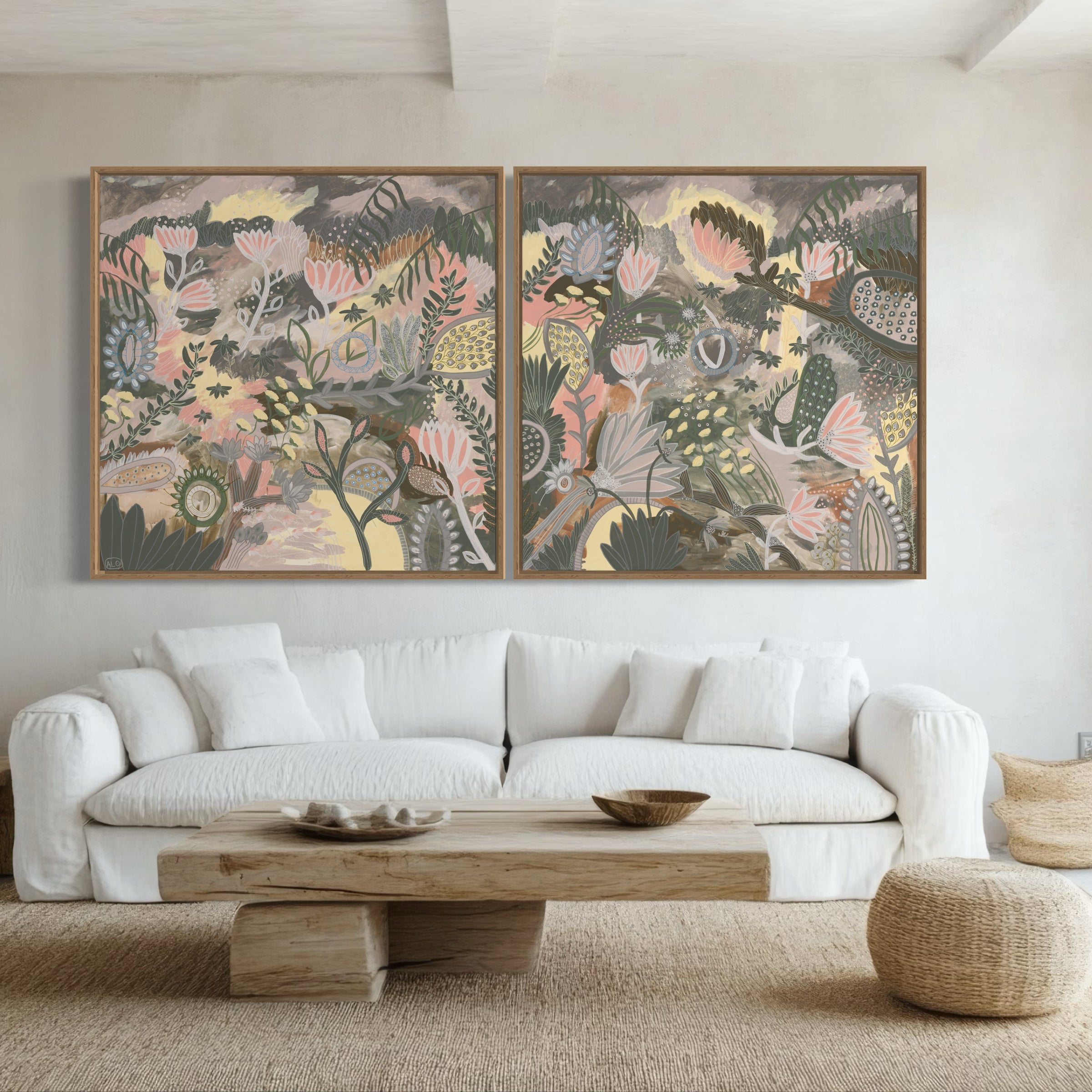 Bush Lullaby 1 & 2 Pair