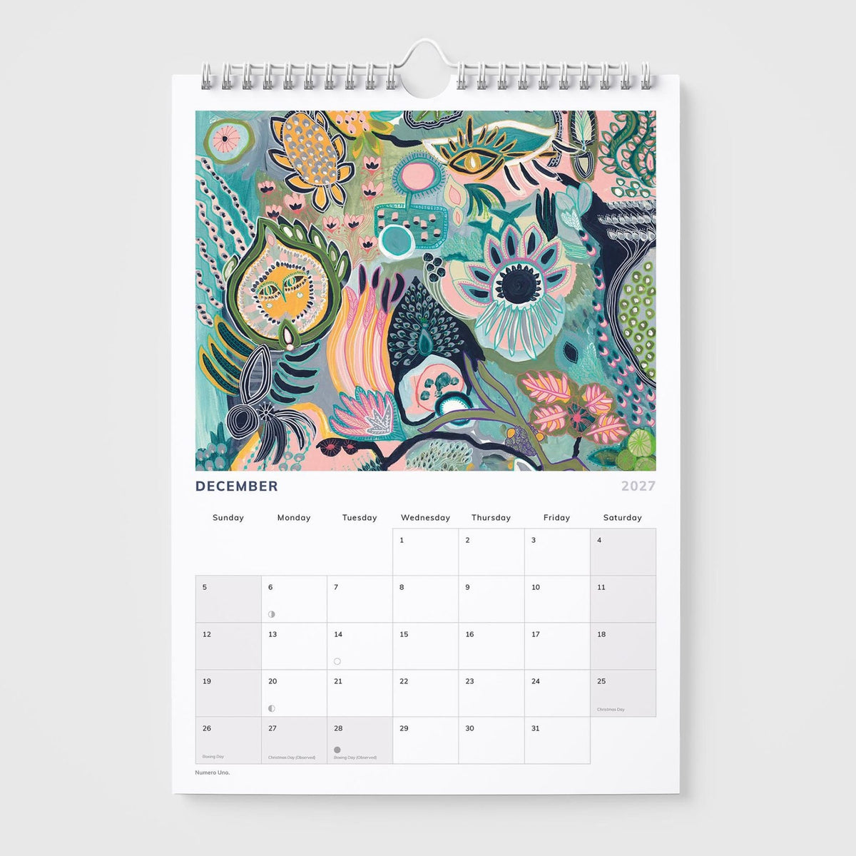 2027 Anna Lohe Calendar