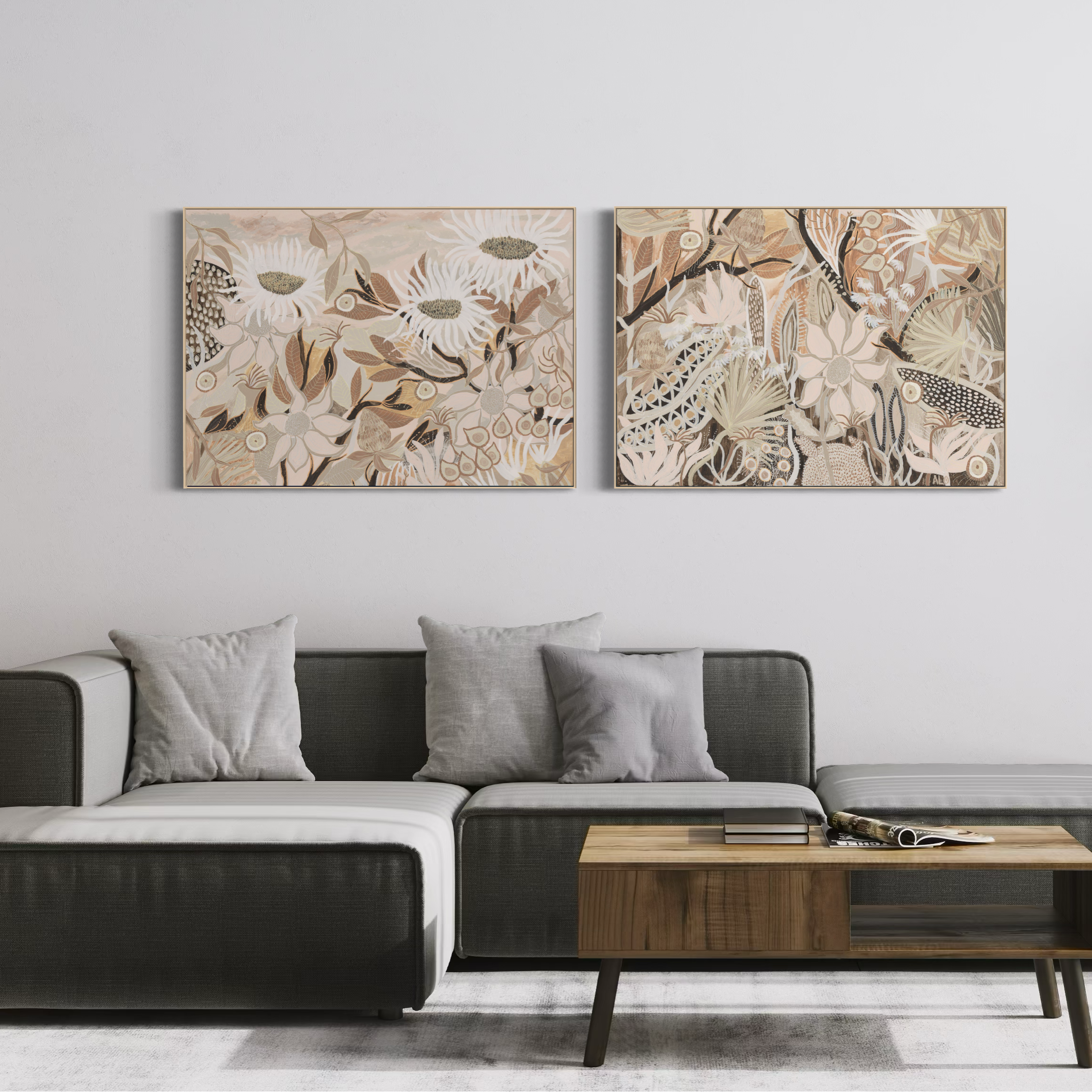 Shasta & Seedpod Sanctuary Pair