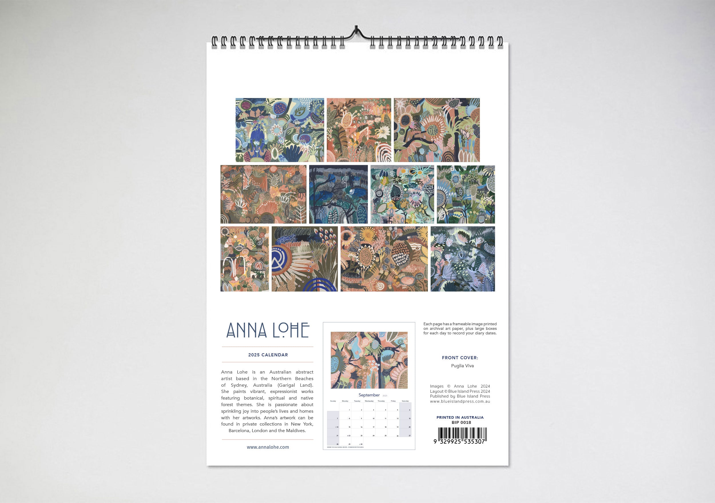 2025 Anna Lohe Calendar