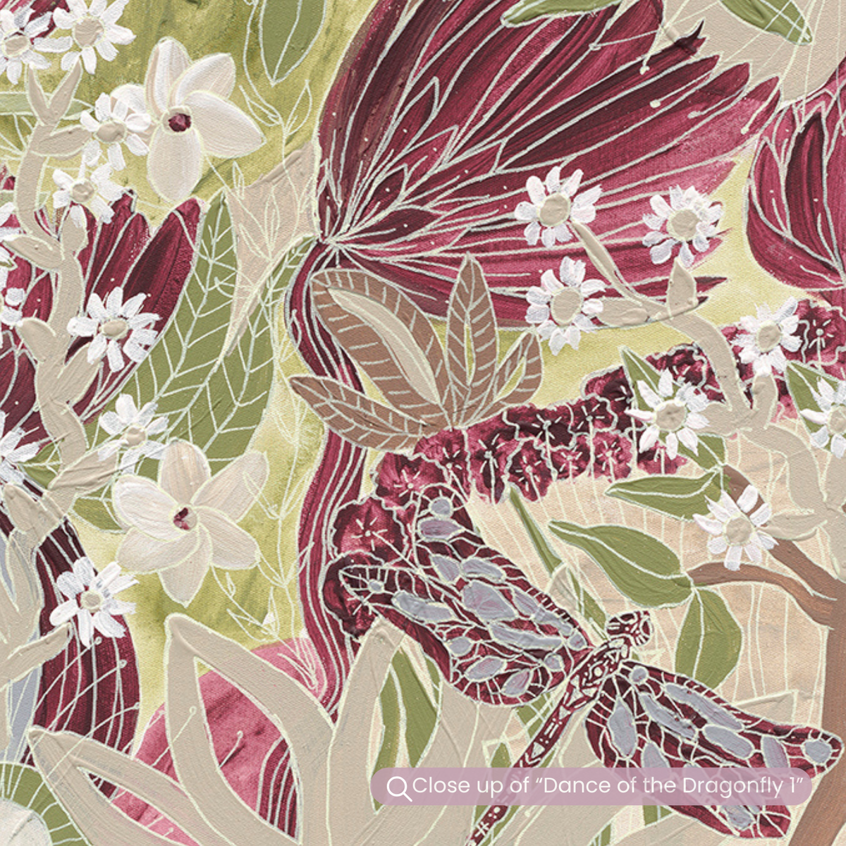 Dance of the Dragonfly 1 - Mini Original Artwork