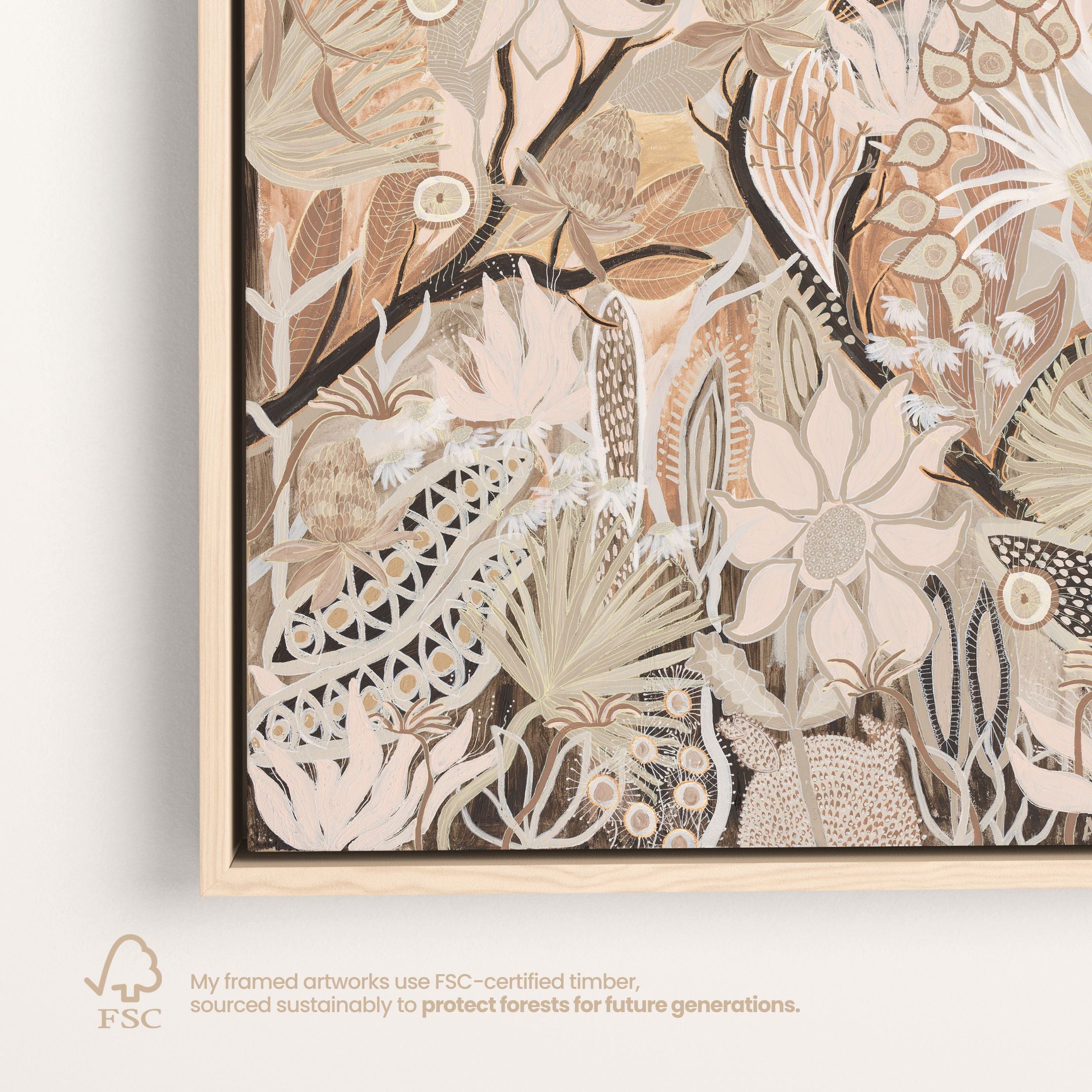 A Sepia Sanctuary Original Artwork