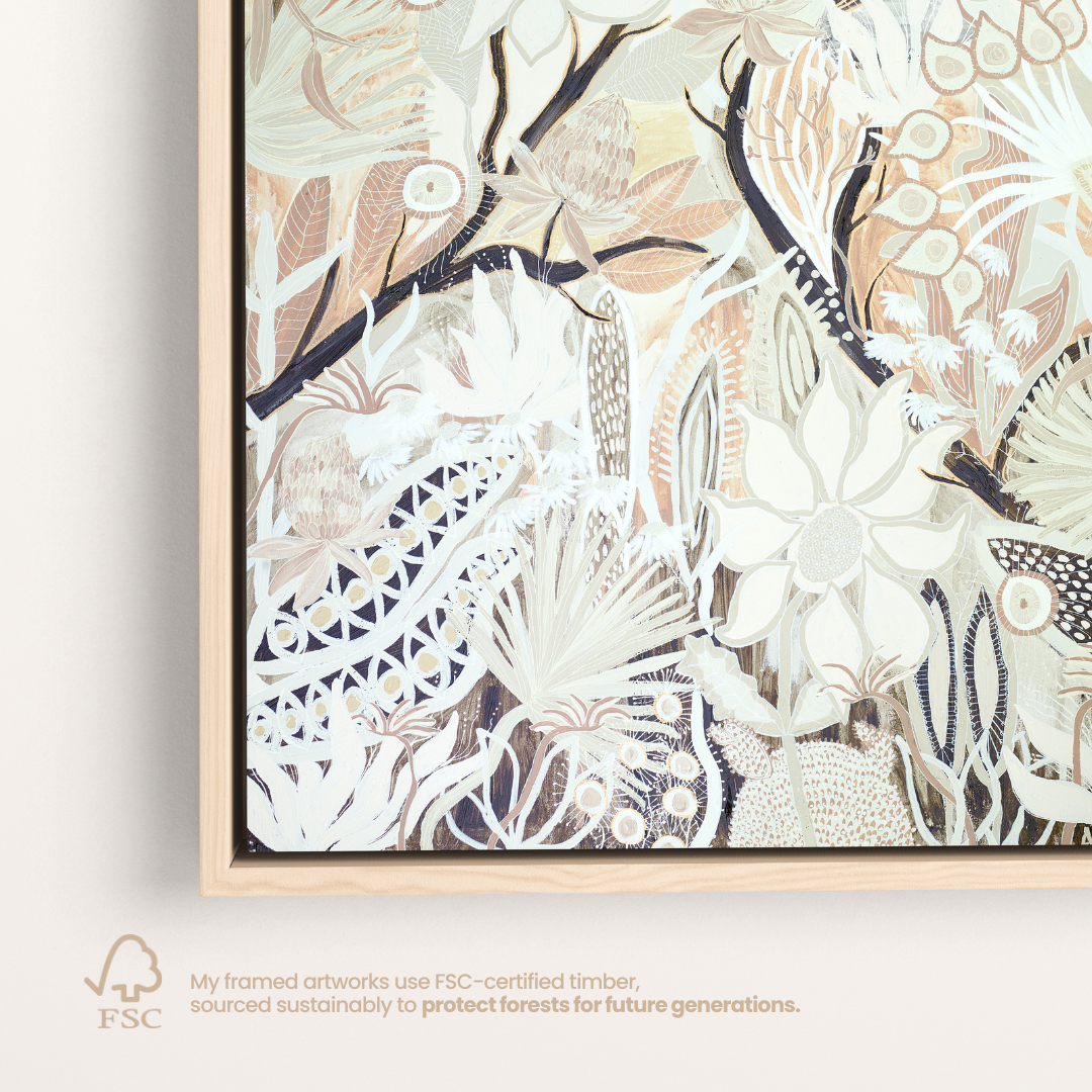 A Sepia Sanctuary Original Artwork