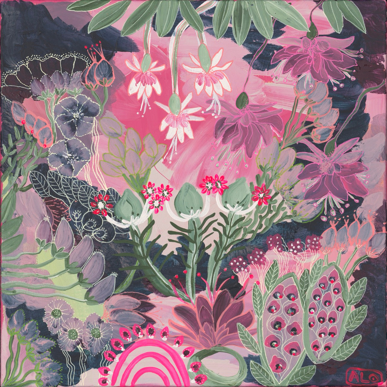 Fuchsia Barbies - 3 or 6 card packs