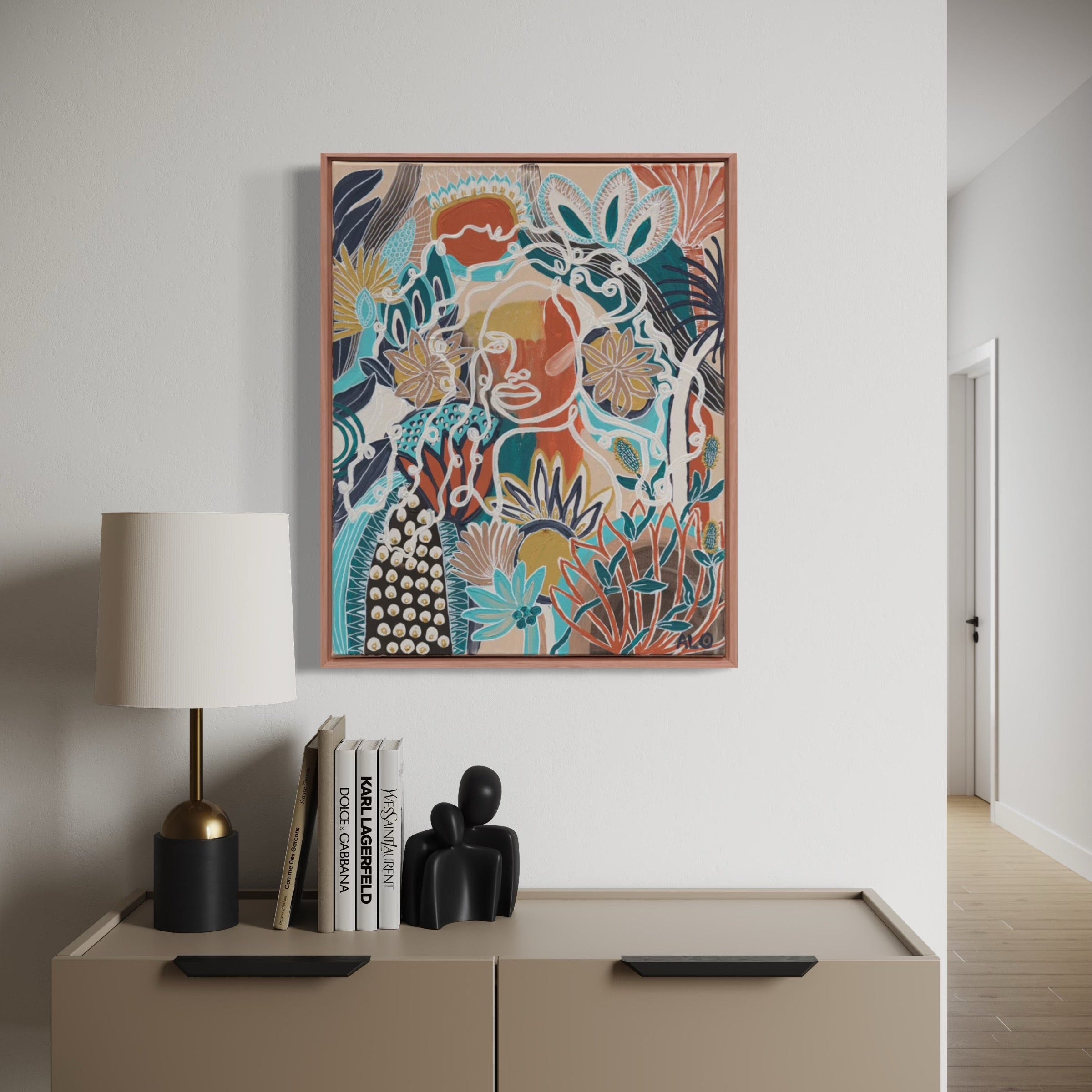 Chick with the crazy hair