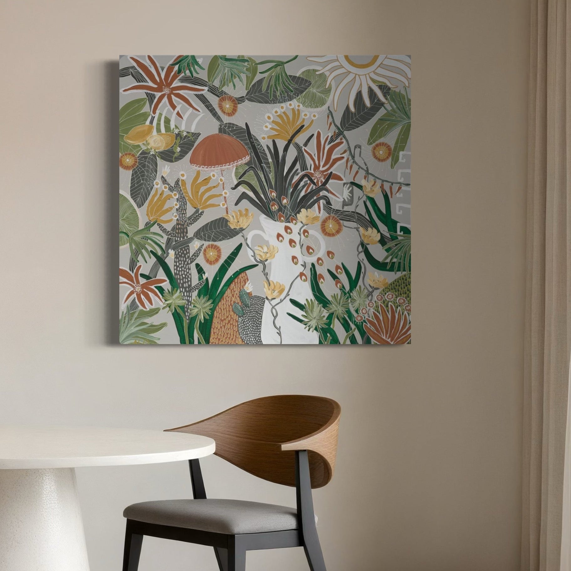 Tranquility & Tempranillo Original Artwork