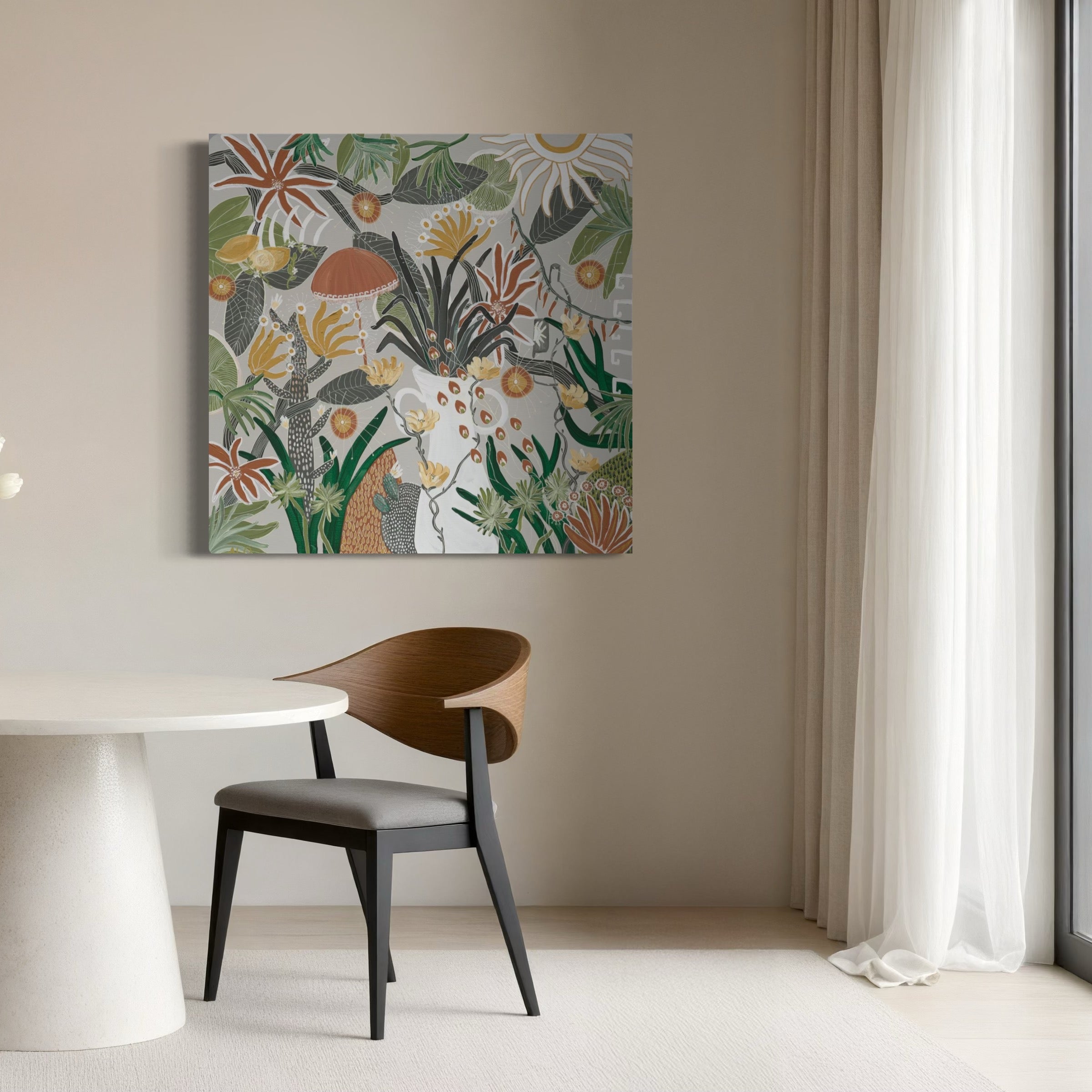 Tranquility & Tempranillo Original Artwork