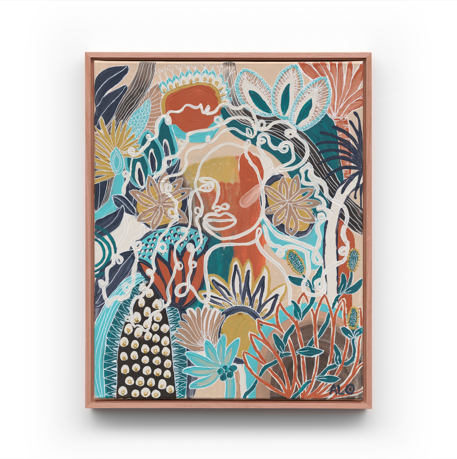 Chick with the crazy hair