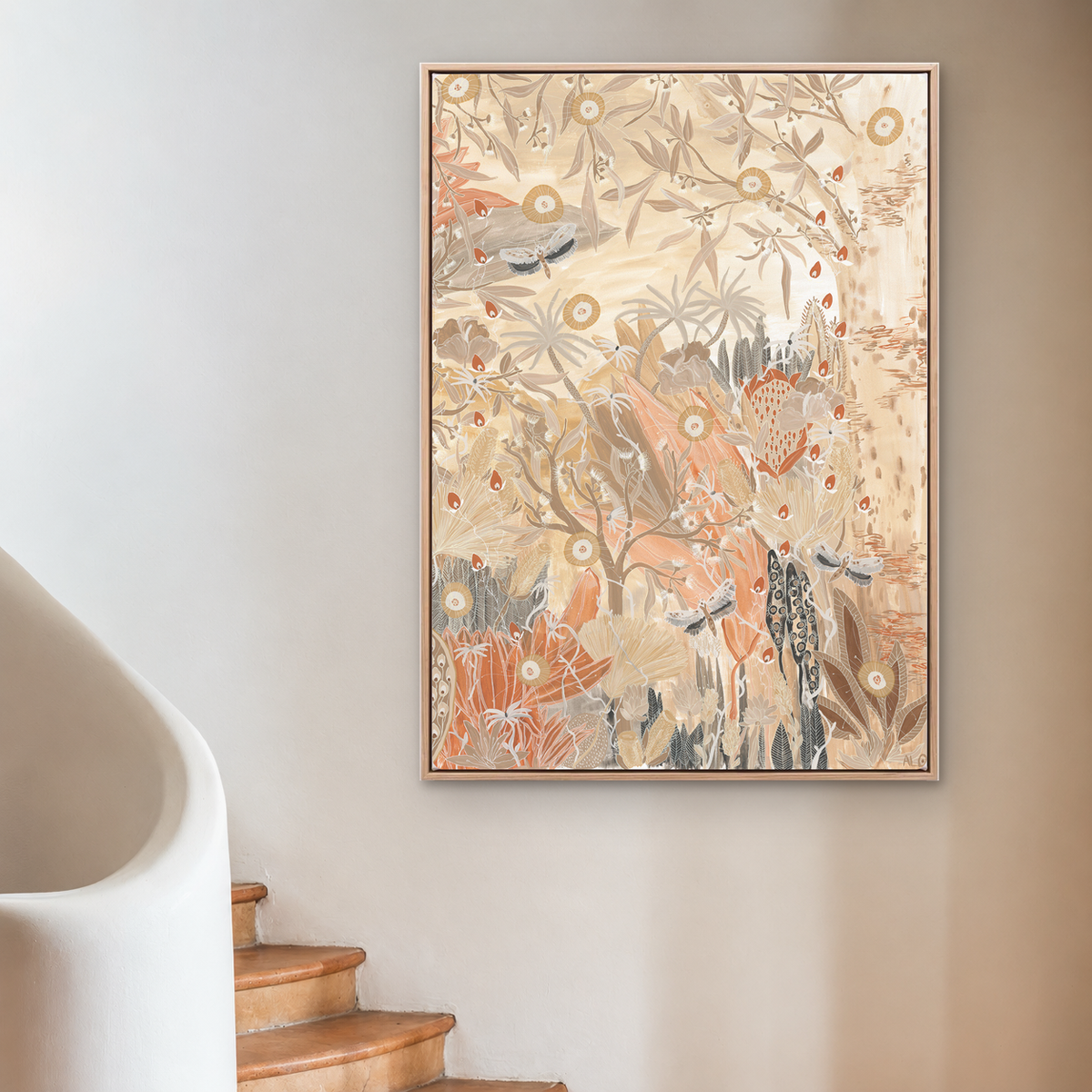 Scribbly Gum Lane Original Artwork