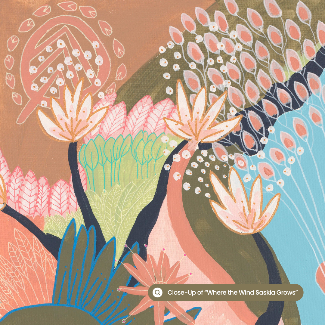 Mother Nature &  Where the Wild Saskia Grows Pair