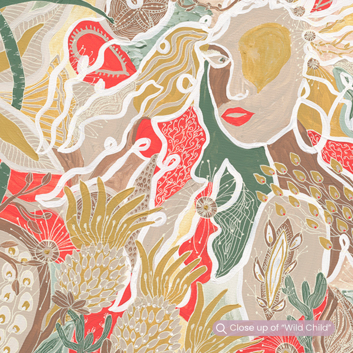Wild Child Original Artwork