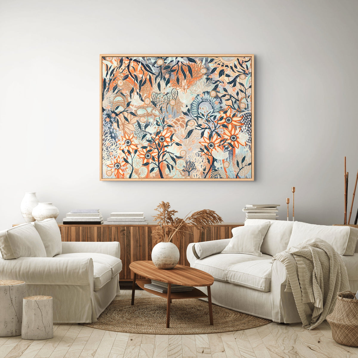 Blue Gum Forest Original Artwork