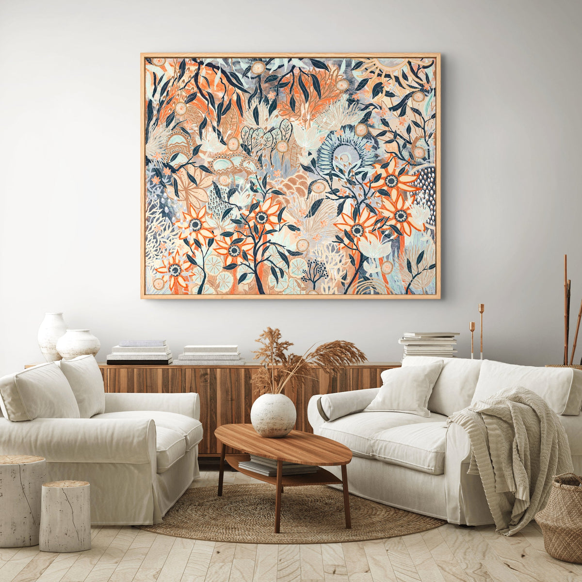 Blue Gum Forest Original Artwork